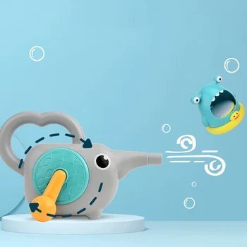 Karikatūra Burbuļu Mašīna Baby Vannas Rotaļlieta Gudrs Krabju un Haizivs Peldēšanas Vanna, Vannas istabu Mašīna Rotaļlieta Bērniem Peldvietu Klasiskās Rotaļlietas