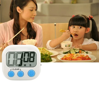 Karsts! Magnētiskā Digitālo Virtuve, ēdienu Gatavošanas Taimeris, Multi-function Countdown Elektronisko Olu Taimeris ar Skaļu Signālu un Liels LCD Displejs