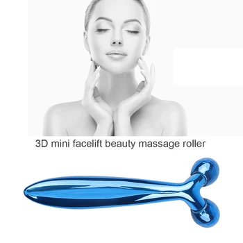 KARSTĀ 3D Rullīšu Massager 360 Pagriezt Tievu Seju Pilna Ķermeņa Formu Massager Celšanas Rieva Noņemšanas Sejas Masāža Relaksācijai Rīks