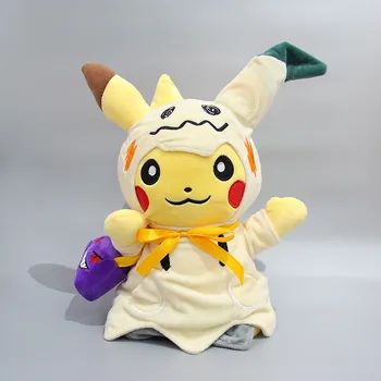 Karstā Pārdošanas 1GB 30CM Anime POKEMON Gengar Pikachu XY Mīksta Plīša Rotaļlietas Halloween COS Gudrs Dāvanas Bērniem