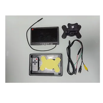 Karstā pārdošanas AHD Auto LCD Monitors ar 7 collu Darbvirsmas parādīšana