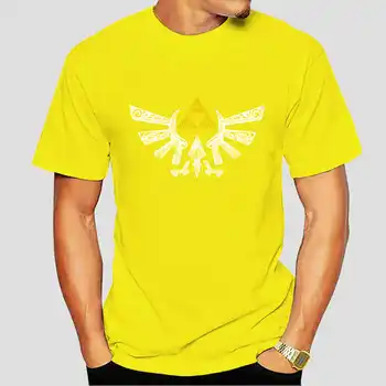 Karstā Pārdošanas Jaunu Vīriešu Zelda Hyrule Traks Tshirts Tīras Kokvilnas Ar Īsām Piedurknēm Vasaras Apģērbu Krekls Ar Apaļu Apkakli Iela Tshirts Kritumu