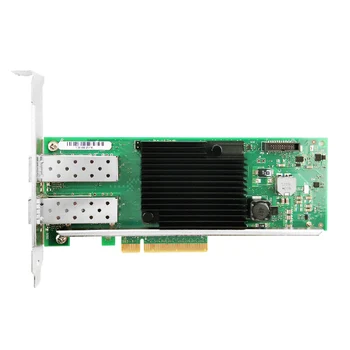 Karstā pārdošanas Jaunu X710-DA2 10G Tīkla Adapteri, PCIe 3.0 X8 Dual port SFP+*2 Intel X710-BM2 Chipset