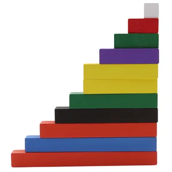 Karstā Pārdošanas Montessori Materiāli, Koka Matemātikas Rotaļlietas 1-10cm Numuru Nūjas Krāsains Augošā Skaits Stick Pirmsskolas Izglītības Ziemassvētku