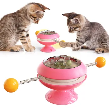 Karstā Pārdošanas Pet Piegādēm Vinilplašu Kaķu Rotaļlietas, Funny Kaķis Stick Smieklīgi Catnip Bumbu Žiroskopu Funny Kaķis Bumbu Pet Rotaļlietas