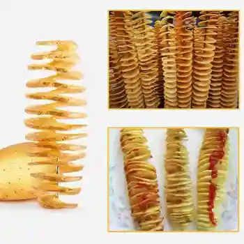 Kartupeļu Manuels Kuteris Nazis Atkārtoti Kartupeļu Twister Franču Apcep Kuteris Augļi Augu Instrumenti, Virtuve, Ēdienu Gatavošanas Maker
