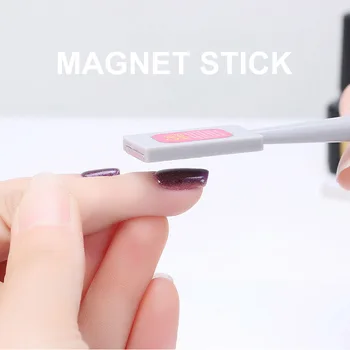 Kaķu Acu Magnēts Rīki Vienu Galvu Stong Magnēts Stick Izliektu Līniju Lentes 3D Dizainu polijas Gēla Nagi Mākslas Rīku Magnētisko Pildspalvu