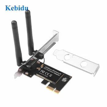 KEBIDU Dual band Wireless TXA081 5GHz/2.4 GHzr WiFi Tīkla Kartes Adapteris 8192 PCI-Express PC Desktop Windows 10