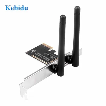 KEBIDU Dual band Wireless TXA081 5GHz/2.4 GHzr WiFi Tīkla Kartes Adapteris 8192 PCI-Express PC Desktop Windows 10
