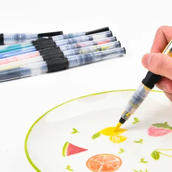 Keramikas mākslas underglaze krāsu push pildspalvu, nospiediet no keramikas, keramikas, apgleznošana krāsošanas instrumenti, pilns komplekts, 12 krāsas