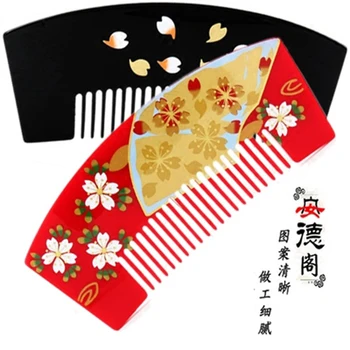 Kimono Cosplay Retro Senatnes Japāņu Geišas Matu Stick Yukata Tradicionālo Sakura Modelis Matadatu Kanzashi Matu Ķemme Galvassegu