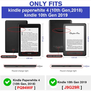 Kindle Paperwhite Gadījumā Kindle Paperwhite e-lasītājs 10. Paaudzes 2018 2020 Fit Iekurt 10. Paaudzes Gadījumā Stāvēt/Rokas