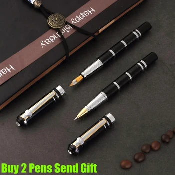 Klasisks Dizains Pilnu Maltīti Rullīšu Lodīšu Pildspalvu Biznesa Vīriešiem Rakstot Paraksts Pildspalvu Nopirkt 2 Pildspalvas Nosūtīt Dāvanu