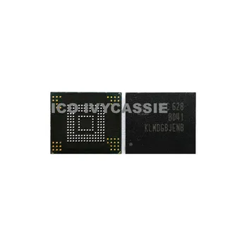 KLMDG8JENB-B041 Samsung 5.1 Versiju EMMC 128GB NAND flash atmiņas IC mikroshēmā BGA153 Pielodēti Bumbu Izmantotas Pārbaudītas Labas