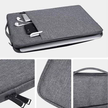 Klēpjdatora Soma Case For Macbook Pro Air 13.3 14 15 15.4 15.6 16 Collu Notebook Gadījumā Somā HP Acer Xiaomi Asus Lenovo Piedurkņu Soma