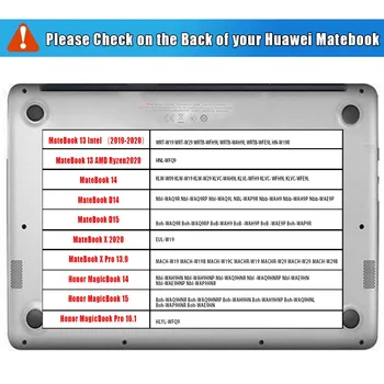 Klēpjdators Gadījumā Huawei MateBook D15 /D14/13/14/MateBook X Pro 13.9 /MateBook X 2020 /Gods Magicbook Pro 16.1/MagicBook 14/15