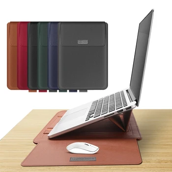 Klēpjdators Piedurkne Soma Case For Macbook Air, Pro 13 15 2020. Gadam Notebook Sleeve Soma Huawei ASUS HP Dell 11 12 13.3 14 15.6 Collu Gadījumā