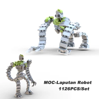 KM 20801 Ar Laputan Robots 1126PCS Sky City-Laputa Robots Modeli, Celtniecības Bloki, Ķieģeļi Komplekti Bērnu Rotaļlietu Zēns Dzimšanas dienas Dāvanas