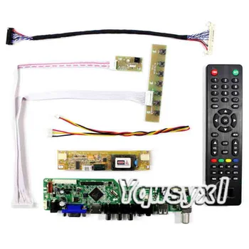 Kontrolieris Valdes Komplekts M185XW01 V0 V. 0 / M185XW01 V8 V. 8 TV+HDMI+VGA+AV+USB LCD LED ekrānu Vadītāja Valdes