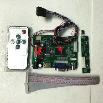 Kontrolieris Valdes LCD HDMI, AV, VGA PC Audio Modulis Vadītāja DIY Komplektu 15.6