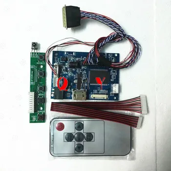 Kontrolieris Valdes LCD HDMI, AV, VGA PC Audio Modulis Vadītāja DIY Komplektu 15.6
