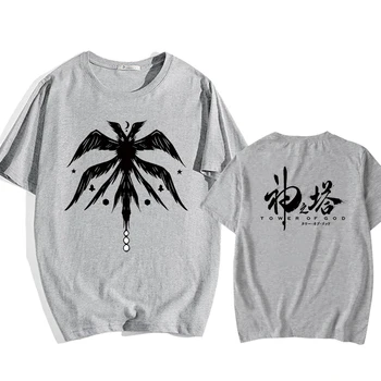 Korejas Anime Tornis Dieva T-krekls Vasaras Modes Sports Īsām Piedurknēm Top Vīriešu Ikdienas Harajuku Stils T-krekls