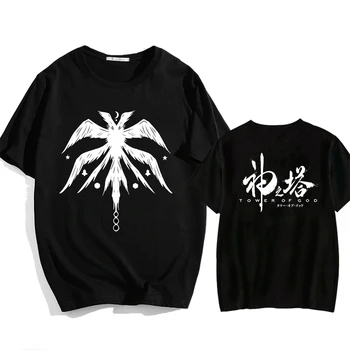 Korejas Anime Tornis Dieva T-krekls Vasaras Modes Sports Īsām Piedurknēm Top Vīriešu Ikdienas Harajuku Stils T-krekls