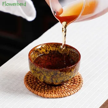 Krāsains Krāsns Mainās Keramikas, Porcelāna Tējas Tasi Teaware Teacup Tējas Bļodā Kung Fu Tējas Komplekts Tējas Tase Komplekts
