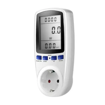 KWE-PMB01 ES/ASV Spraudnis-Ligzda Digitālo Sprieguma Wattmeter Enerģijas Patēriņu W Enerģijas Skaitītāju, MAIŅSTRĀVAS Elektroenerģijas Analyzer Monitoru ar r