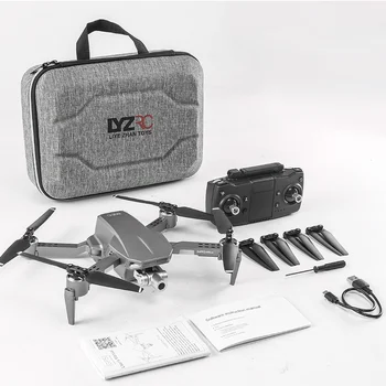 L106 Pro GPS 5G wi-fi, Mini RC Dūkoņa Locīšanas Četru ass Dūkoņa 4K HD Kamera Gimbal Augstas izšķirtspējas Kameras FPV Lidmašīnu Quadcopter