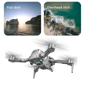L106 Pro GPS 5G wi-fi, Mini RC Dūkoņa Locīšanas Četru ass Dūkoņa 4K HD Kamera Gimbal Augstas izšķirtspējas Kameras FPV Lidmašīnu Quadcopter