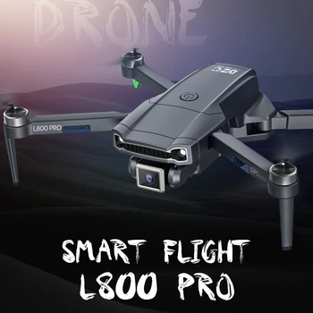 L800 pro GPS Dūkoņa 4K Profesionālās Dual Camera 5G WIFI FPV Dron Aerial Photography Brushless Motors Salokāms RC Quadcopter