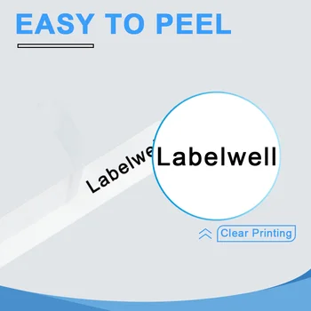 Labelwell 9mm Printera Lente ir Savietojams 221 121 421 621 521 721 821 921 Laminēta Marķējuma Lentes Saderīgu Etiķetes Maker