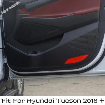 Lapetus Auto Stils Durvju Sānu Malu Aizsardzības Plēves Fit Par Hyundai Tucson 2016 - 2020 Anti-kick Uzlīmes, Auto Piederumi