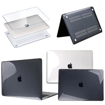 Laptop Case for Apple Macbook M1 Čipu Gaisa Pro Retina 11 12 13 15 16 Collu Kristālu Matēts Apvalks ,Touch Bar ID Gaisa 13 A2337 A2179