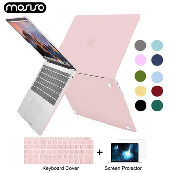 Laptop Case For MacBook Pro Air 13 collu Gadījumā 2020. Gadam M1 A2337 A2179 A1932 A2338 A2289 A1706 Mac Retina Plastmasas Cietā Korpusa Vāka