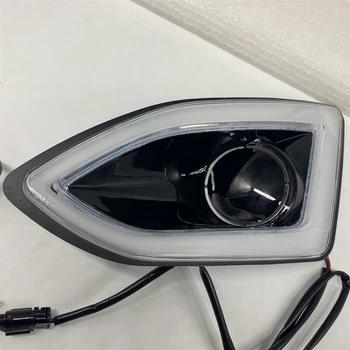 LED Dienas Gaismas lukturi Ford EDGE 2016 2017 2018 Ūdensizturīgs ABS 12V Automašīnas dienas gaitas lukturi Miglas Lukturi Apdare ar pārslēga funkcija