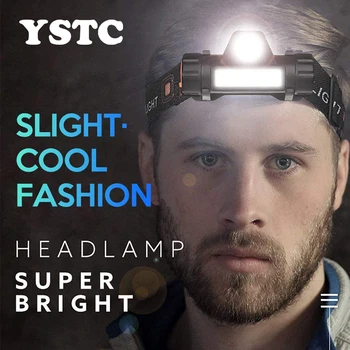LED Lukturis Super Spilgti Lukturu T6 Ūdensizturīgs Kempings Zvejas Gaismas, iebūvētās Baterijas, USB Uzlādējams