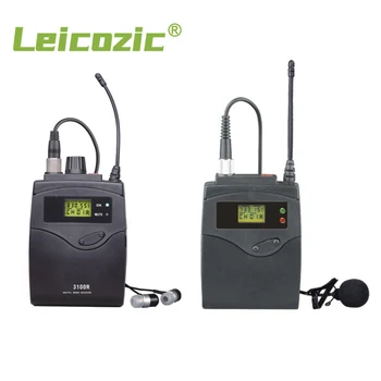 Leicozic Profesionālo gidu Sistēmas Wirelss Lavalier Mikrofons 3100 Serires Mono UHF Bodypack Raidītāju Sinhronā Tulkošana