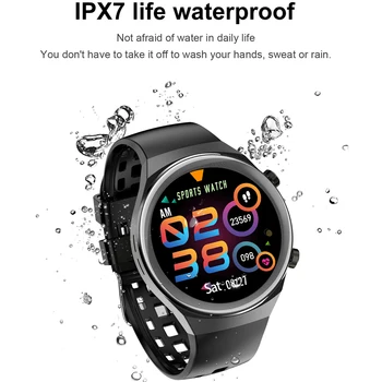 LEMFO Q8 GT2e Smart Skatīties Vīrieši Skatīties Bluetooth Zvanu Ūdensizturīgs Smartwatch 2020. gadam Xiaomi Huawei Skatīties GT 2 Android, IOS, Iphone
