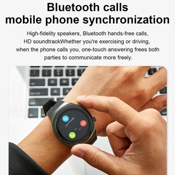 LEMFO Q8 GT2e Smart Skatīties Vīrieši Skatīties Bluetooth Zvanu Ūdensizturīgs Smartwatch 2020. gadam Xiaomi Huawei Skatīties GT 2 Android, IOS, Iphone