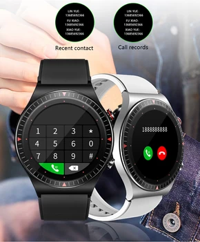 Lemfo T7 Smart Skatīties Vīrieši Ir 2021. Bluetooth Zvanu, Mūzikas Atskaņošana Pasūtījuma Izsauktu Balss Palīgs Ieraksts SmartWatch Par Gt2 Pro Android Vai Ios