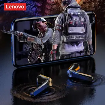 Lenovo QT81 TWS Austiņas Bluetooth 1200mAh Uzlādes Lietā Mobilo Jaudu, Bezvadu Austiņas, Sporta Austiņu Trokšņa Slāpēšanas Ar Mic
