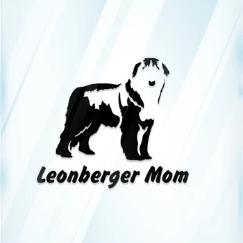 Leonbergers Mamma Uzlīmes, Die Samazināt Vinila - leo datoru decal 6 collas