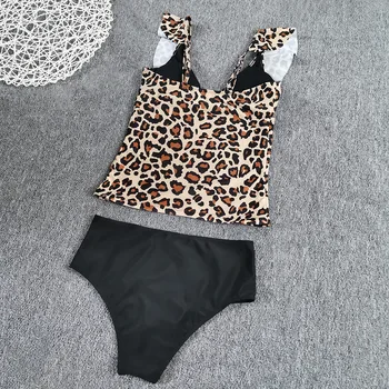 Leopard Sexy Bikini Komplekts Peldkostīmi Sieviešu Bikini Peldkostīms 