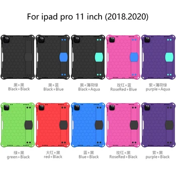 Lietā Par iPad Pro 11 collu lieljaudas Triecienizturīgs Pleca, Rokas Siksna Bērniem Silikona Vāciņš iPad Air 2 6 7 mini12345 Būtiska