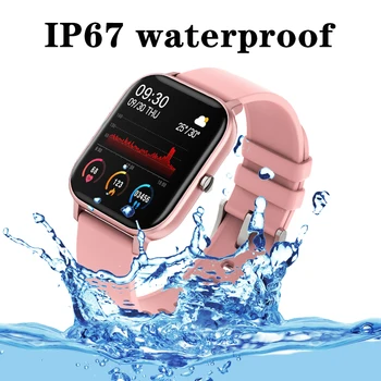 LIGE Jaunu 1,4 collu Full Touch Smart Watch Sievietes Vīrieši Multi-Sport Režīmā Smartwatch Sievietes Sirds ritma Monitors IOS Android Tālrunis