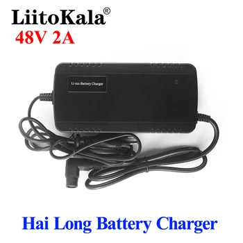 LiitoKala 36V 48V Hai Long akumulatoru lādētāju, 42V 54.6 V 2A Lādētāju Li-ion Lādētājs 10S 13S 36V 48V Elektrisko Velosipēdu