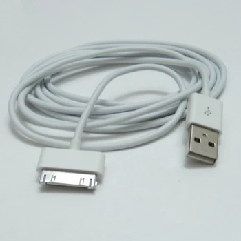 Lot 10 Komplekts USB Sinhronizācijas Datu Uzlādes Lādētāja Kabeli Vadu Apple Iphone 4 4s 4g 4th Gen