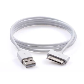 Lot 10 Komplekts USB Sinhronizācijas Datu Uzlādes Lādētāja Kabeli Vadu Apple Iphone 4 4s 4g 4th Gen